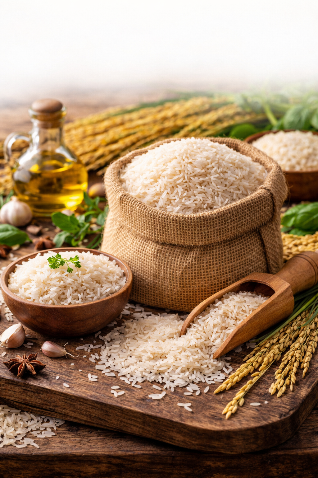 Premium rice varieties