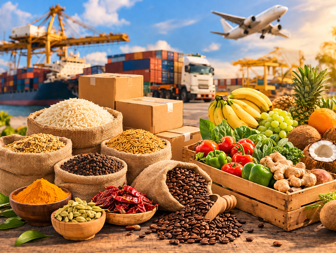 Agro export products